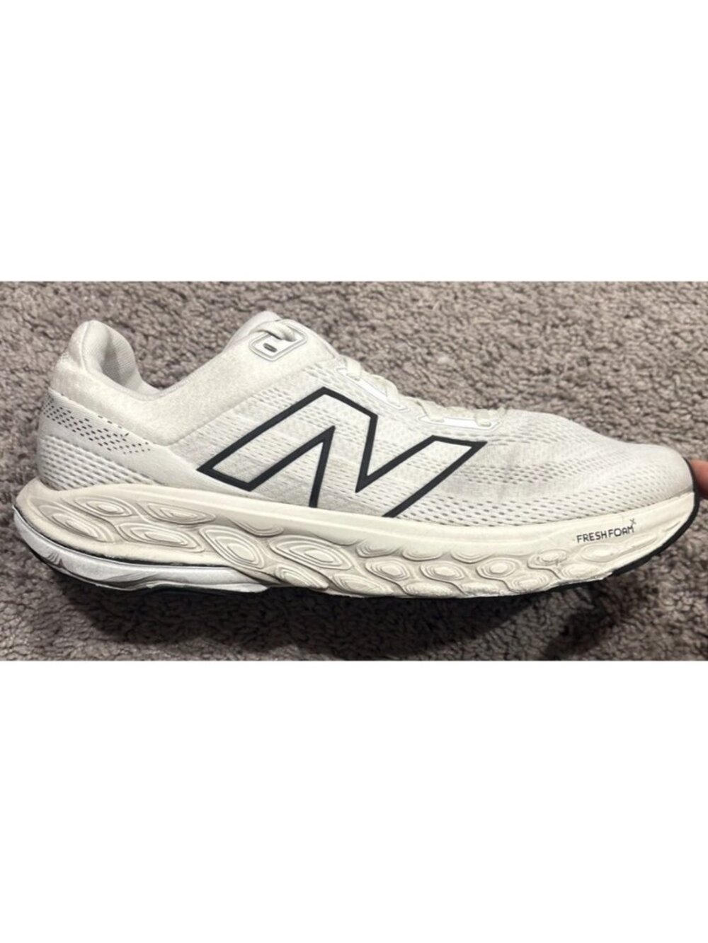 New Balance Fresh Foam X 860v14 Running Shoes White Black M860W14 Men's 12